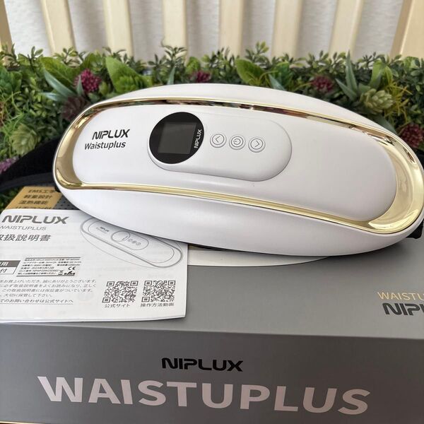 NIPLUX WAISTUPLUS EMS 温熱 腰ケア 新品同様