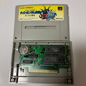 SFC SDガンダム外伝 ナイトガンダム物語 大いなる遺産 電池交換済み