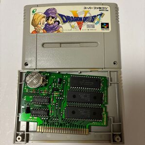 SFC ドラゴンクエストV 電池交換済み