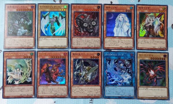 遊戯王カードゲーム QUARTER CENTURY ART COLLECTION 25th SRURカード10種類セット3