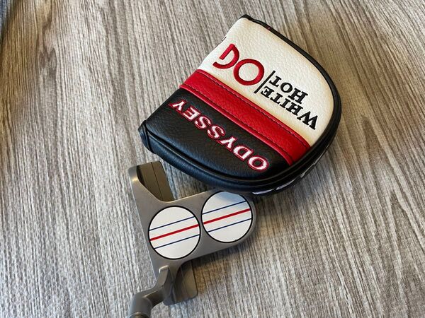 オデッセイ ホワイトホット OG 2ボールブレードパター 33インチ トリプルトラック