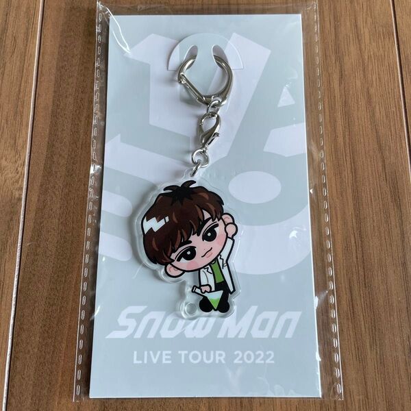 SnowMan 阿部亮平 LIVE TOUR 2022 Labo すのチルぶら下がりシリーズ アクリルキーホルダー