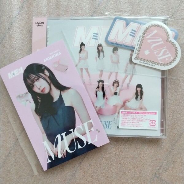 ME:I MUSE 通常盤CD 笠原桃奈 コンセプトカード