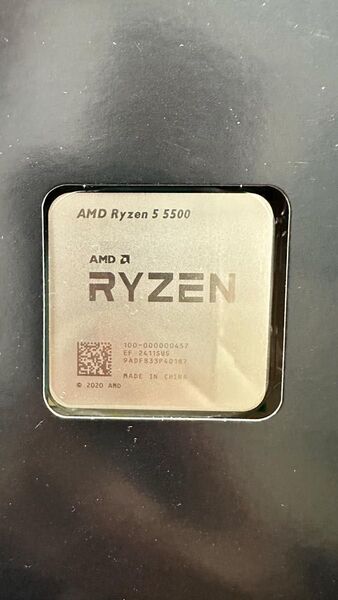 新品未使用 Ryzen 5 R5 5500 3.6ghz 6 コア(BOX無)