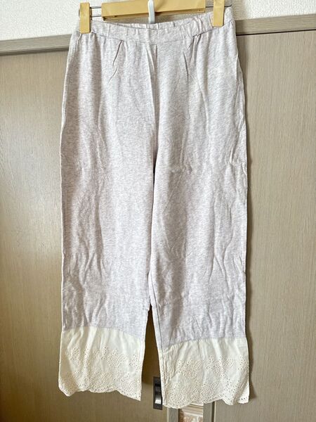 新品★SM2 カットソーペチパンツ ベージュ サマンサモスモス Samansa Mos2 パンツ ペチパン レース