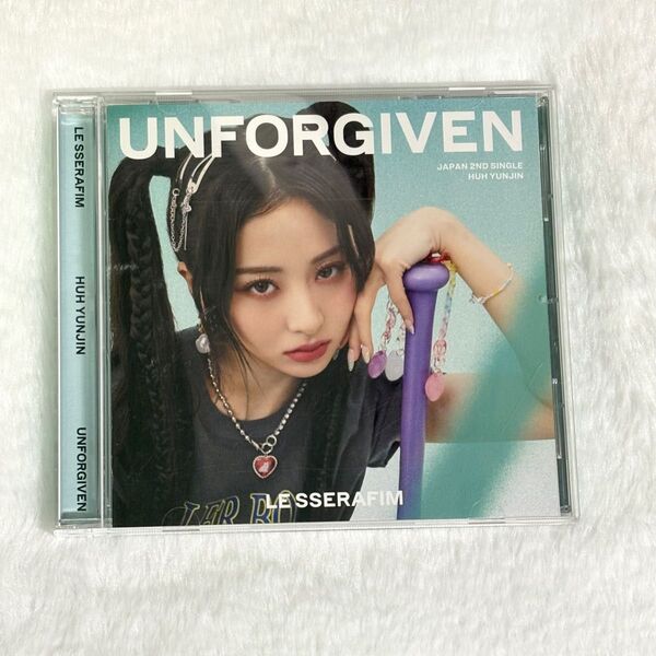 LE SSERAFIM UNFORGIVEN JP ソロジャケ ユンジン 開封済 トレカ、シリアルなし