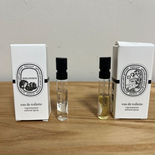 【正規品】diptyque ドソン、フィロシコス 2ml オードトワレ