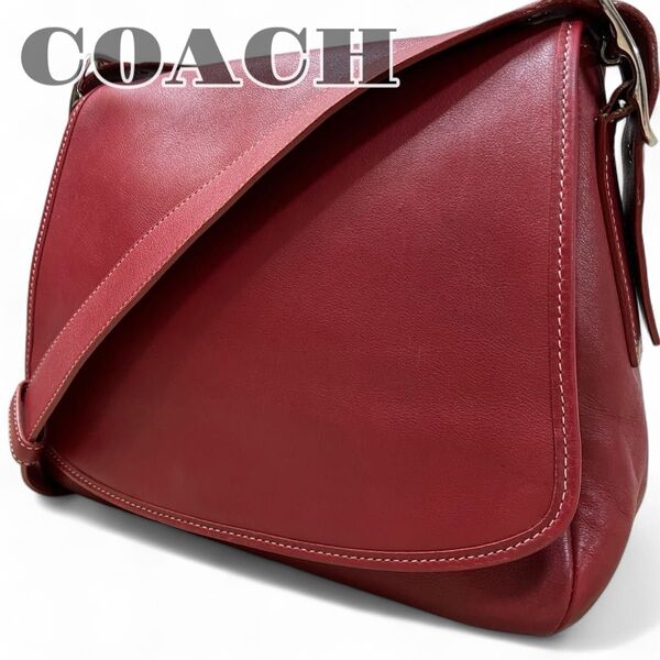COACH コーチ オールドコーチ ショルダーバッグ メッセンジャーバッグ レザー 本革 クロスボディ 斜め掛け