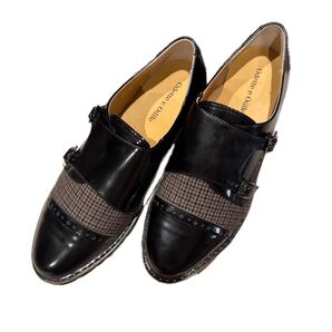 新品未使用【ODETTE E ODILE】ダブルモンク SLP25 黒