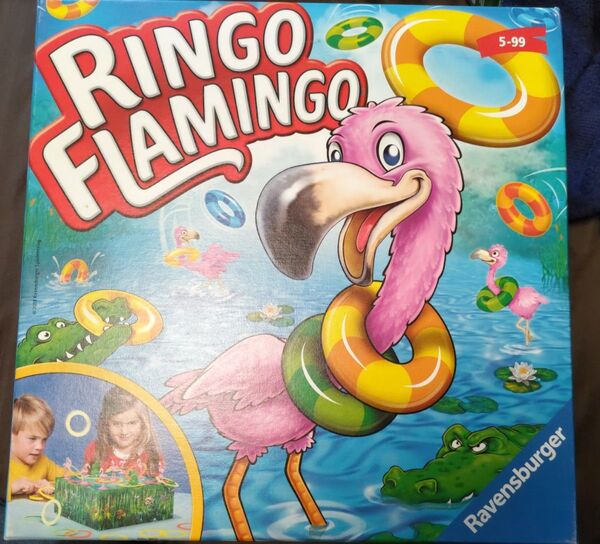リンゴフラミンゴ RINGO FLAMINGO ボードゲーム Ravensburger ルール和訳付