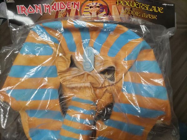 IRON MAIDEN Powerslave Eddie Mask パワースレイブエディマスク【新品未開封】