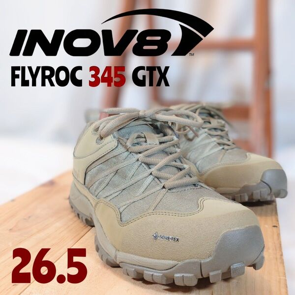 ☆【極美品】 inov-8 / イノヴェイト / FLYROC 345 GTX /スニーカー /トレッキング/トレイル/アウトドア
