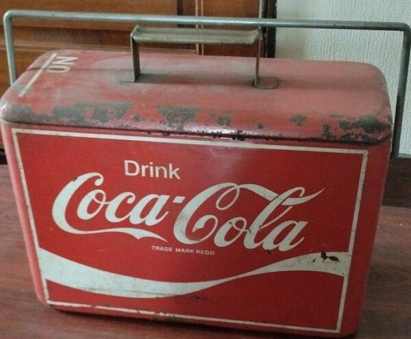 コカコーラ Coca-Cola ヴィンテージ 当時物 アンティーク コーラ 昭和レトロ クーラーケース