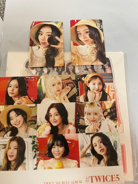【TWICE】#TWICE5 A盤 トレカ コンプリート チェヨン アクスタ