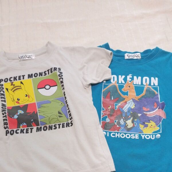 ポケモン Tシャツ 半袖 セット 120cm