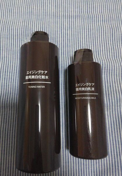 無印良品 エイジングケア薬用美白化粧水・乳液