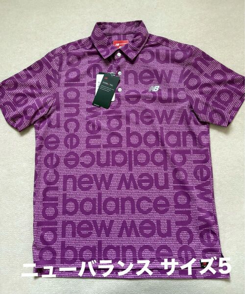 新品 未使用 ポロシャツ ニューバランス ニューバランスゴルフ 半袖 ゴルフ GOLF