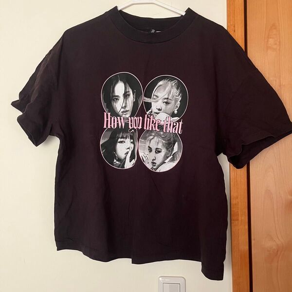 BLACKPINK H&M Tシャツ プリントTシャツ