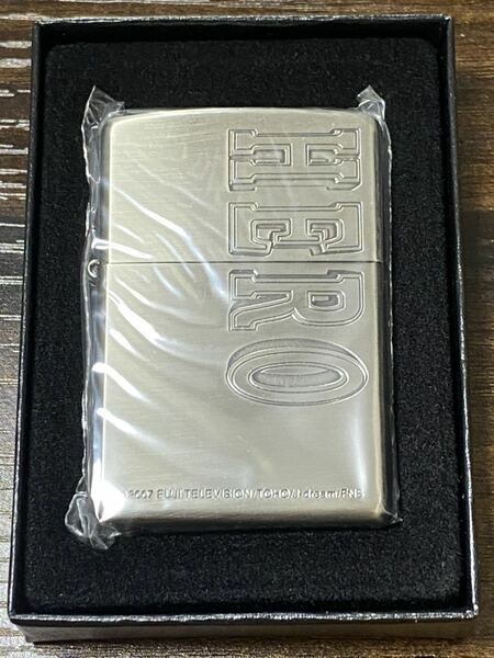 zippo HERO 激レア 2007年製 木村拓哉 フジテレビジョン