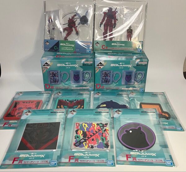 一番くじ 機動戦士ガンダム ジークアクス D賞 マグカップ 全2種 C賞2種F賞7種 セットフィギュア