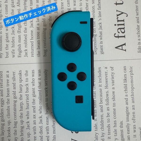 Nintendo 左 ジョイコン Joy-Con Switch 任天堂 ニンテンドースイッチ 青