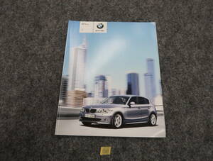 BMW　1シリーズ　カタログ　116　118　120　71ページ　2004年　送料370円　C582