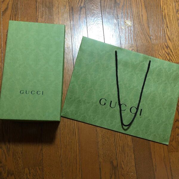 GUCCI ショップ袋 靴箱 ショッパー 美品 2点セット CHANEL