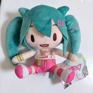 非売品 初音ミク ぬいぐるみ ふわぷち ライブ応援