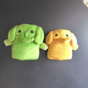 非売品 はなさく生命保険 指人形 ぞう