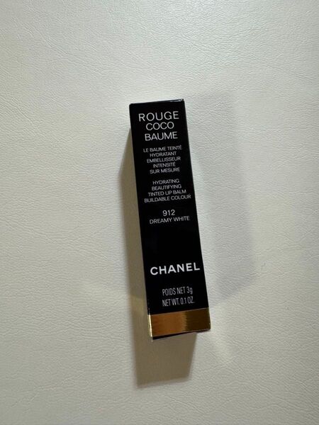 シャネル ルージュ ココ ボーム 912 ドリーミーホワイト リップクリーム CHANEL コスメ