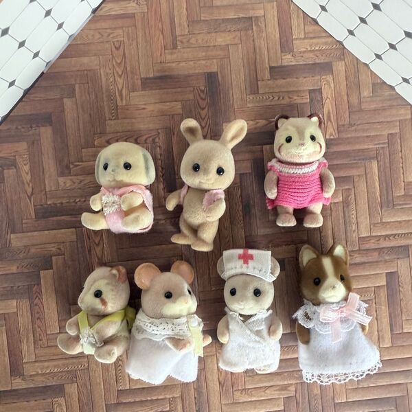シルバニアファミリー 赤ちゃん子供人形 7体まとめ売り