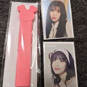 MISAMO HAUTE COUTURE モモ うちわグリップ&クリアトレカ