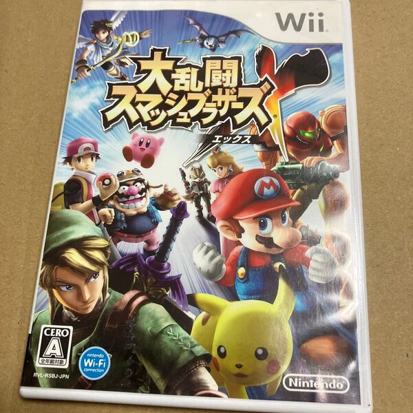 Wii 大乱闘スマッシュブラザーズX 説明書欠品
