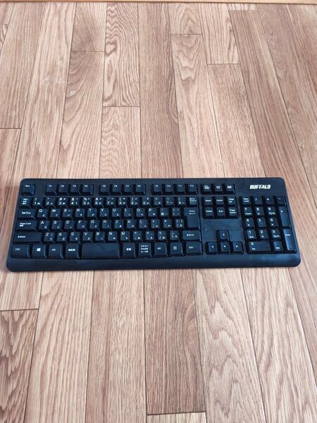 BUFFALO キーボード ブラック 無線レシーバ