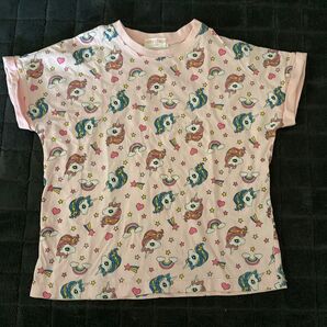 130㎝ 半袖Tシャツ ユニコーン柄
