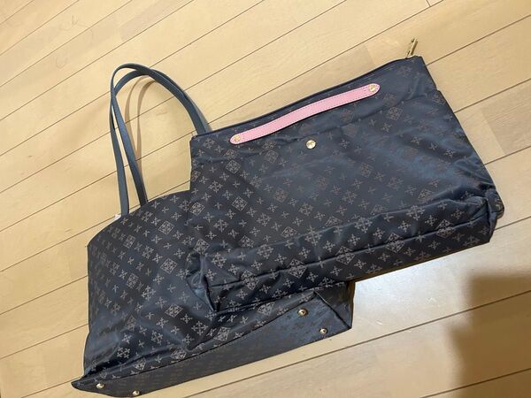 russet ラシット トートバッグ ピンクグレー 1度使用 美品