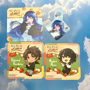 にじさんじ スイパラ コースター 天宮こころ ベルモンド・バンデラス ましろ爻 ましろメメ 非売品