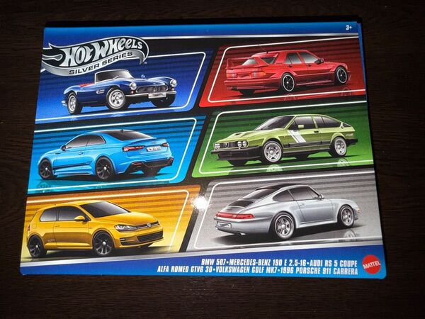 ホットウィール(Hot Wheels) ユーロスタイル マルチパック ミニカー 6台入り JBY79