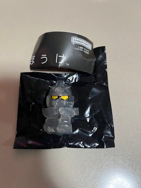 新品 ガンダム 単品 まちぼうけ 機動戦士ガンダムの場合 ブラッククリアVer. セブンイレブン限定 ガチャ 待ちぼうけ ガンダム