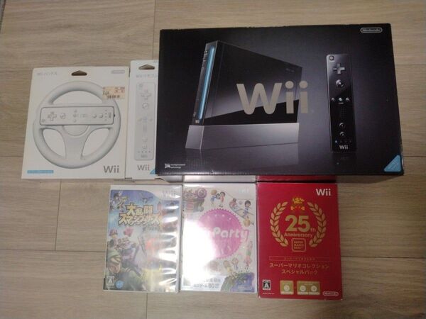 Wii本体とゲームソフトセット