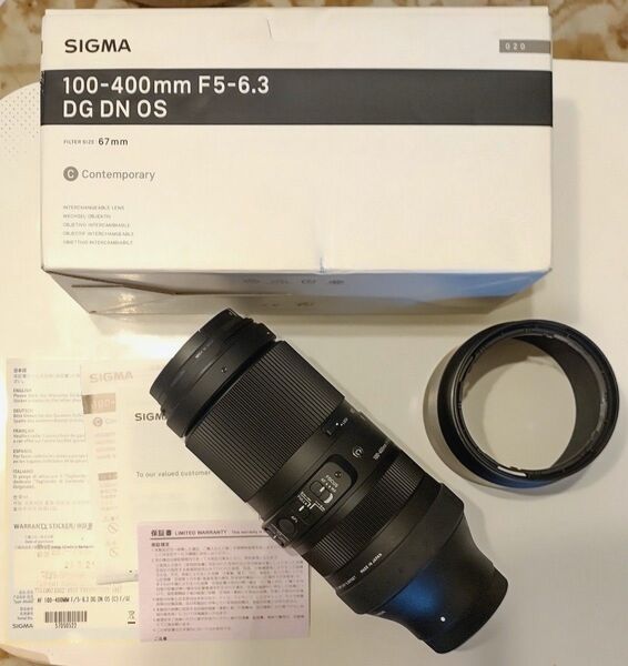 SIGMA 100-400mm F5-6.3 DG DN OS ソニー Eマウント シグマ Sony