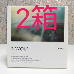 Nオーガニック& WOLF UV セラムリキッドファンデーションライトベージュ(UF- 002)SPF26 / PA++2箱