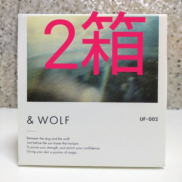 Nオーガニック& WOLF UV セラムリキッドファンデーションライトベージュ(UF- 002)SPF26 / PA++2箱
