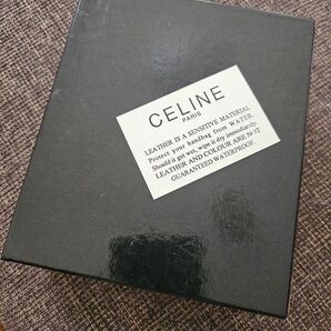 セリーヌ 未使用 ヴィンテージ ハラコ財布 Wホック 箱あり