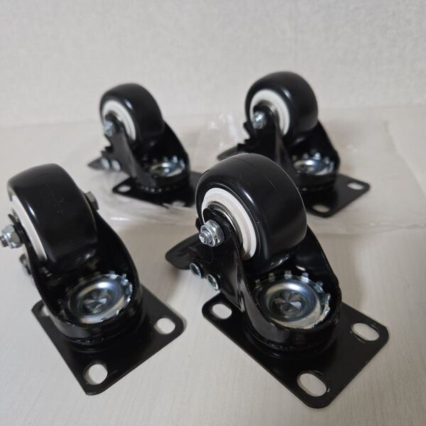 Trak Racer TR160のキャスターとして使用していた