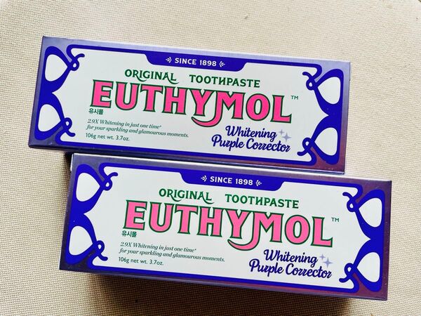 EUTHYMOLユーシモール ホワイトニング 歯磨き粉 2本