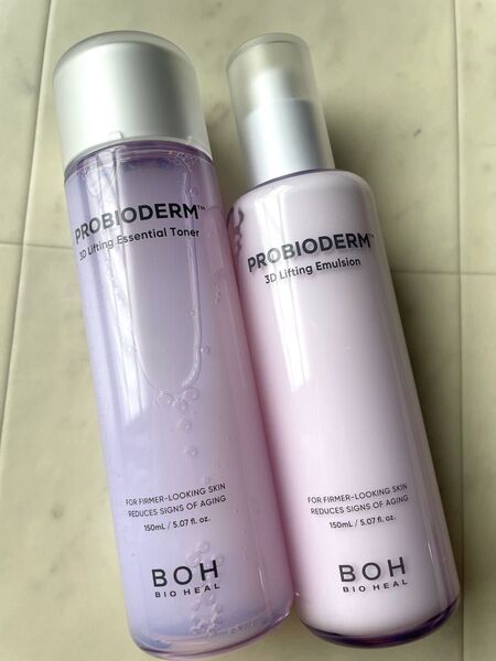 BIO HEAL BOHバイオヒールボ プロバイオダーム 3Dリフティングエッセンシャルトナー&エマルジョン