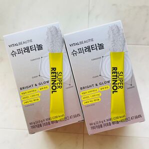バイタルビューティー NEWスーパーレチノール C 60包 飲むレチノール アモーレパシフィック