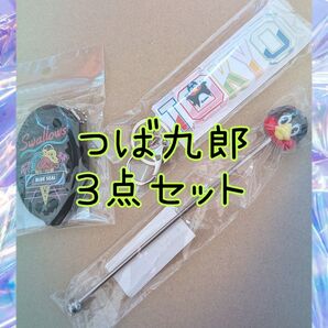 新品未使用 つば九郎3点セット マドラー コインケース キーホルダー つばくろう 応援グッズ 応燕