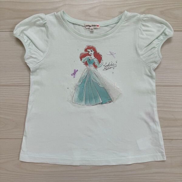 any FAM ディズニー プリンセス アリエル Tシャツ 120 ミント